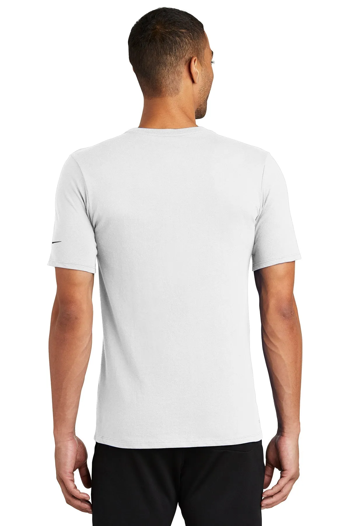 Nike DriFIT Cotton Poly Custom Tees, White