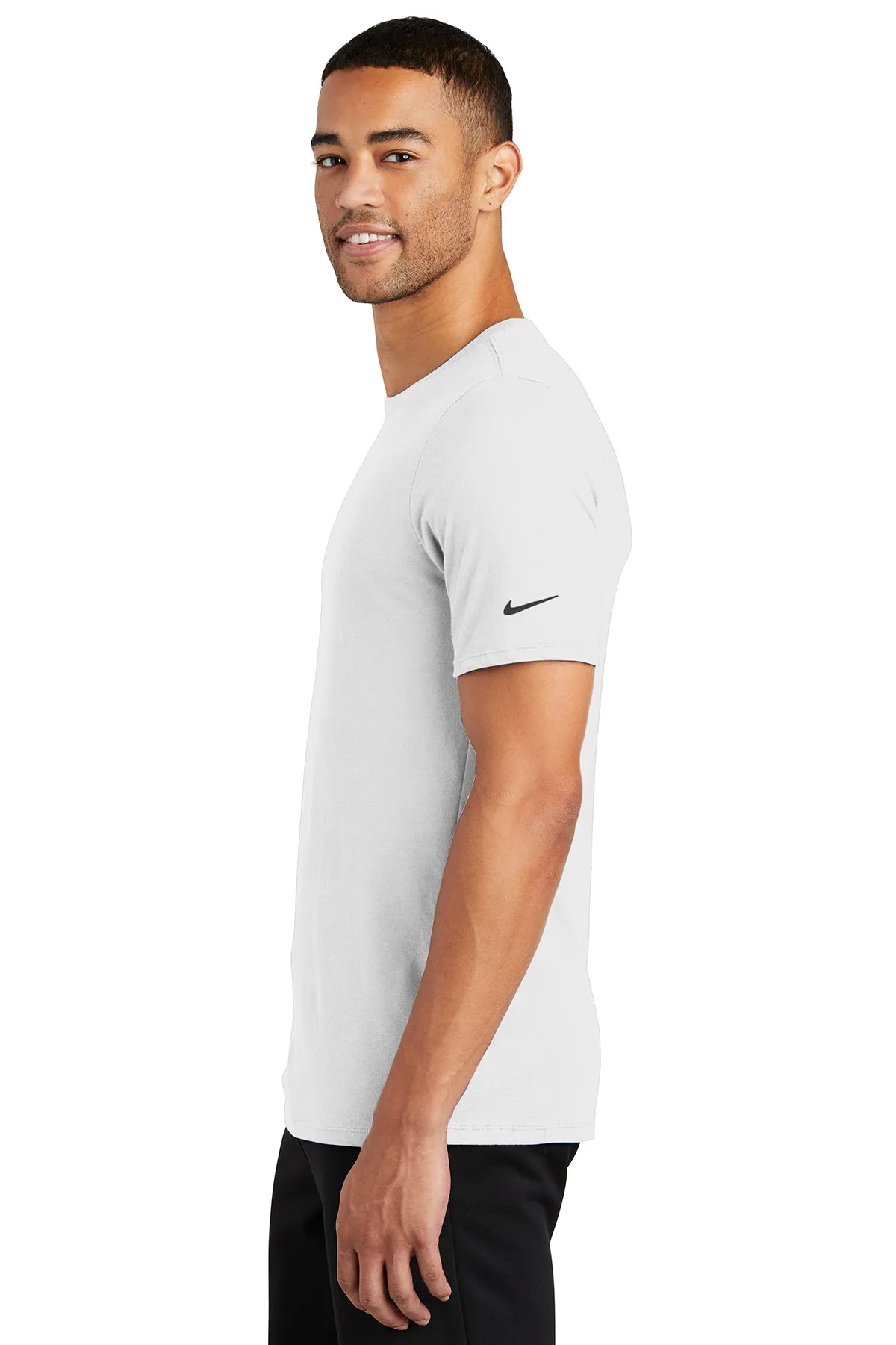 Nike DriFIT Cotton Poly Custom Tees, White
