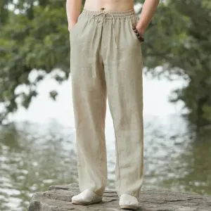 OB Beach Cotton Linen Sweatpants