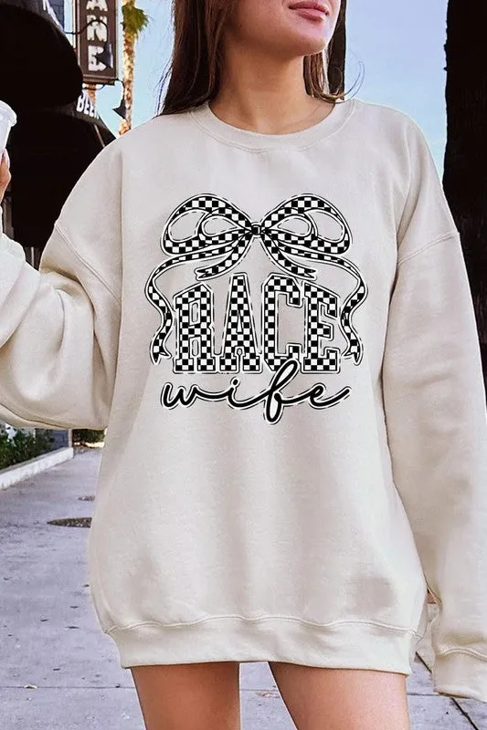 ONLINE ONLY Race Wife Sweatshirt