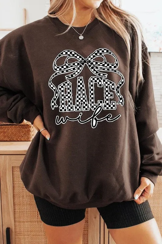 ONLINE ONLY Race Wife Sweatshirt