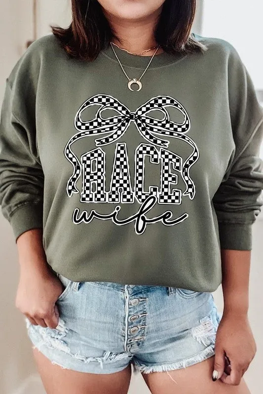 ONLINE ONLY Race Wife Sweatshirt