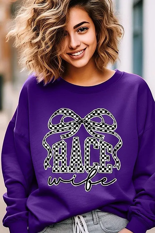 ONLINE ONLY Race Wife Sweatshirt