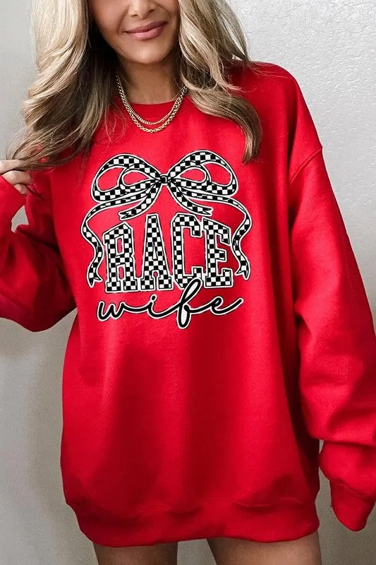 ONLINE ONLY Race Wife Sweatshirt