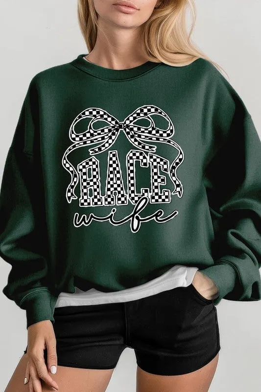 ONLINE ONLY Race Wife Sweatshirt