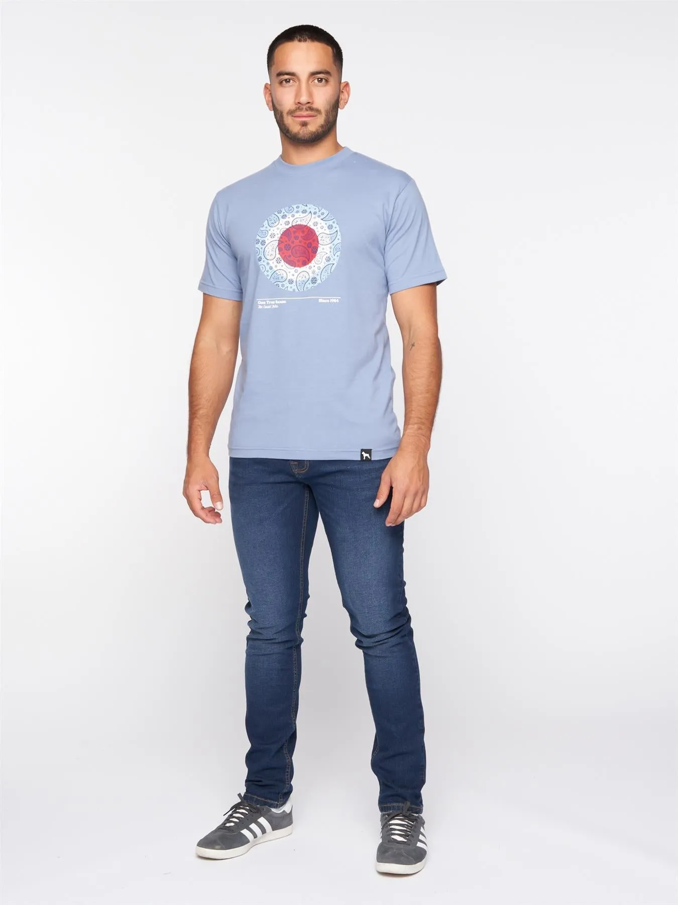 Paisley T-Shirt Blue