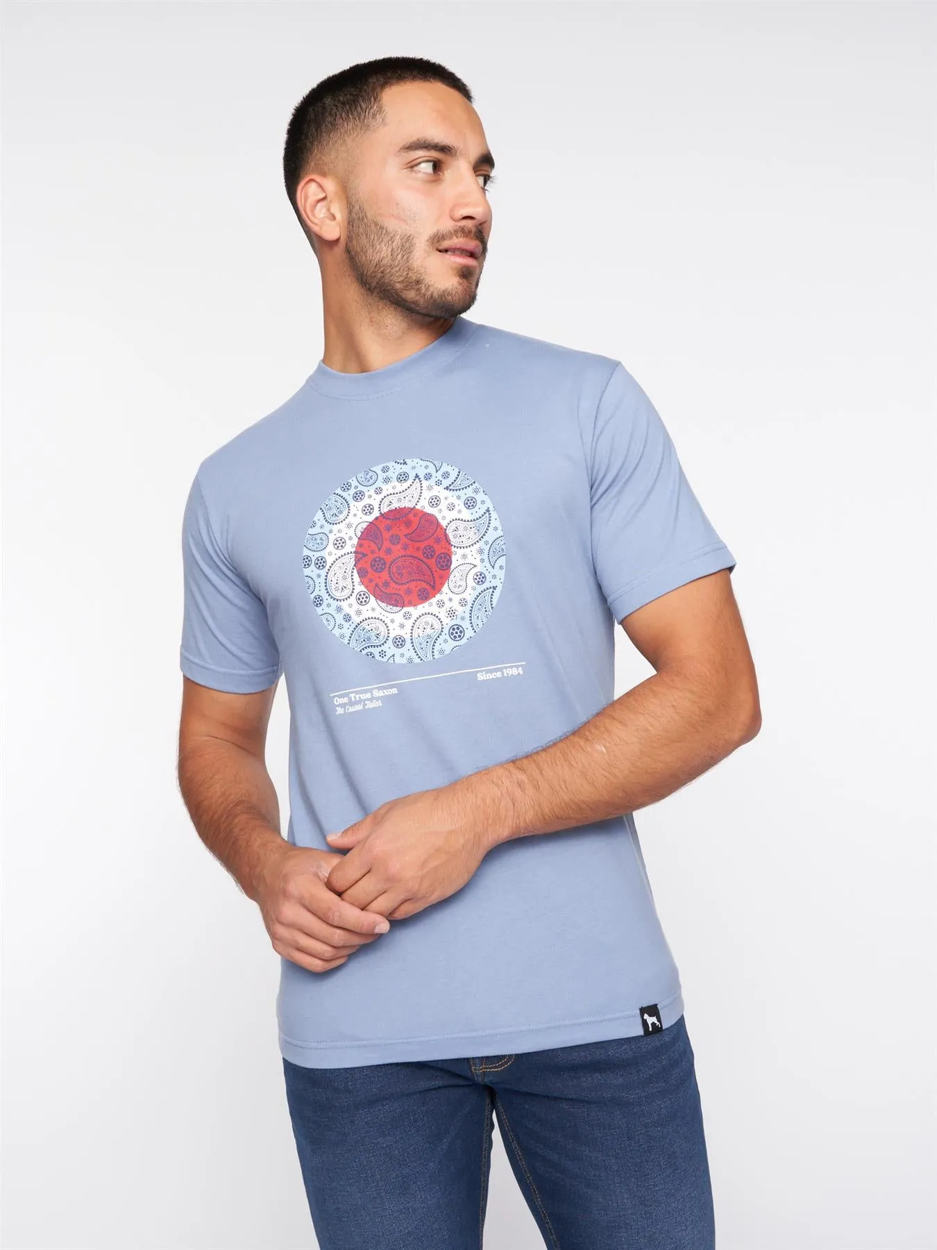 Paisley T-Shirt Blue