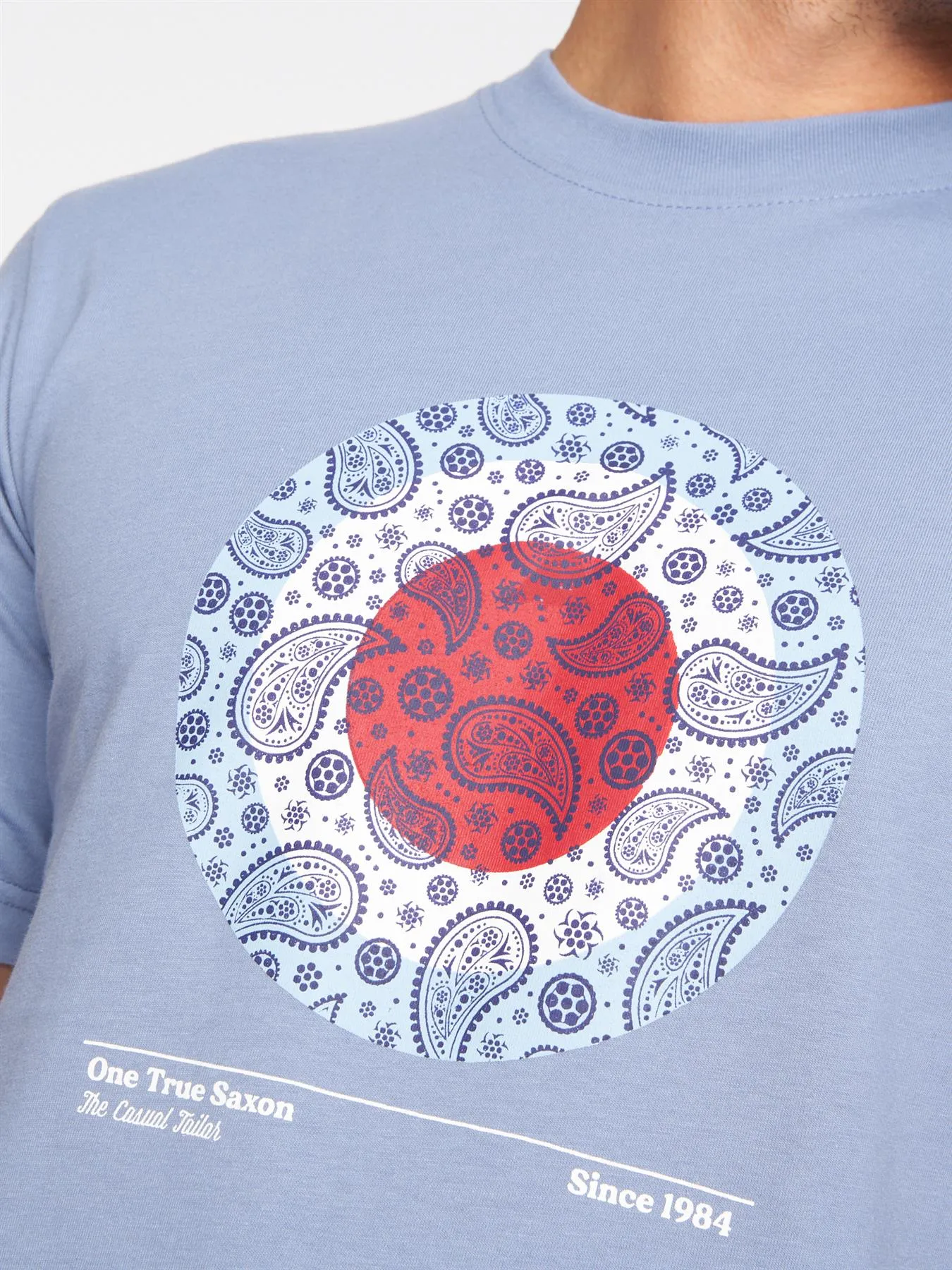 Paisley T-Shirt Blue