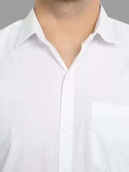 Plain white shirt