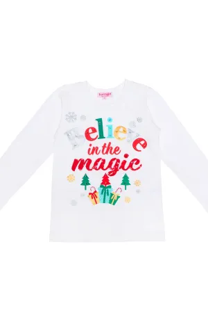 "Believe" Long Sleeve T-Shirt (7-16)