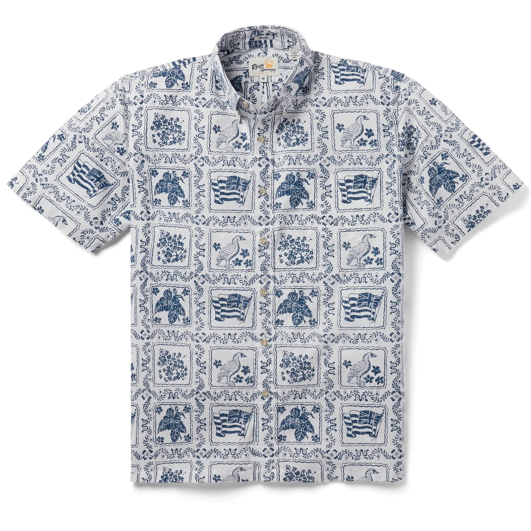 Reyn Spooner Lahaina Sailor Camp Shirt