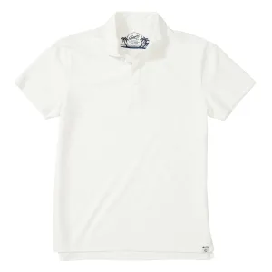 Rutger Pique Polo - Snow White (Final Sale)*