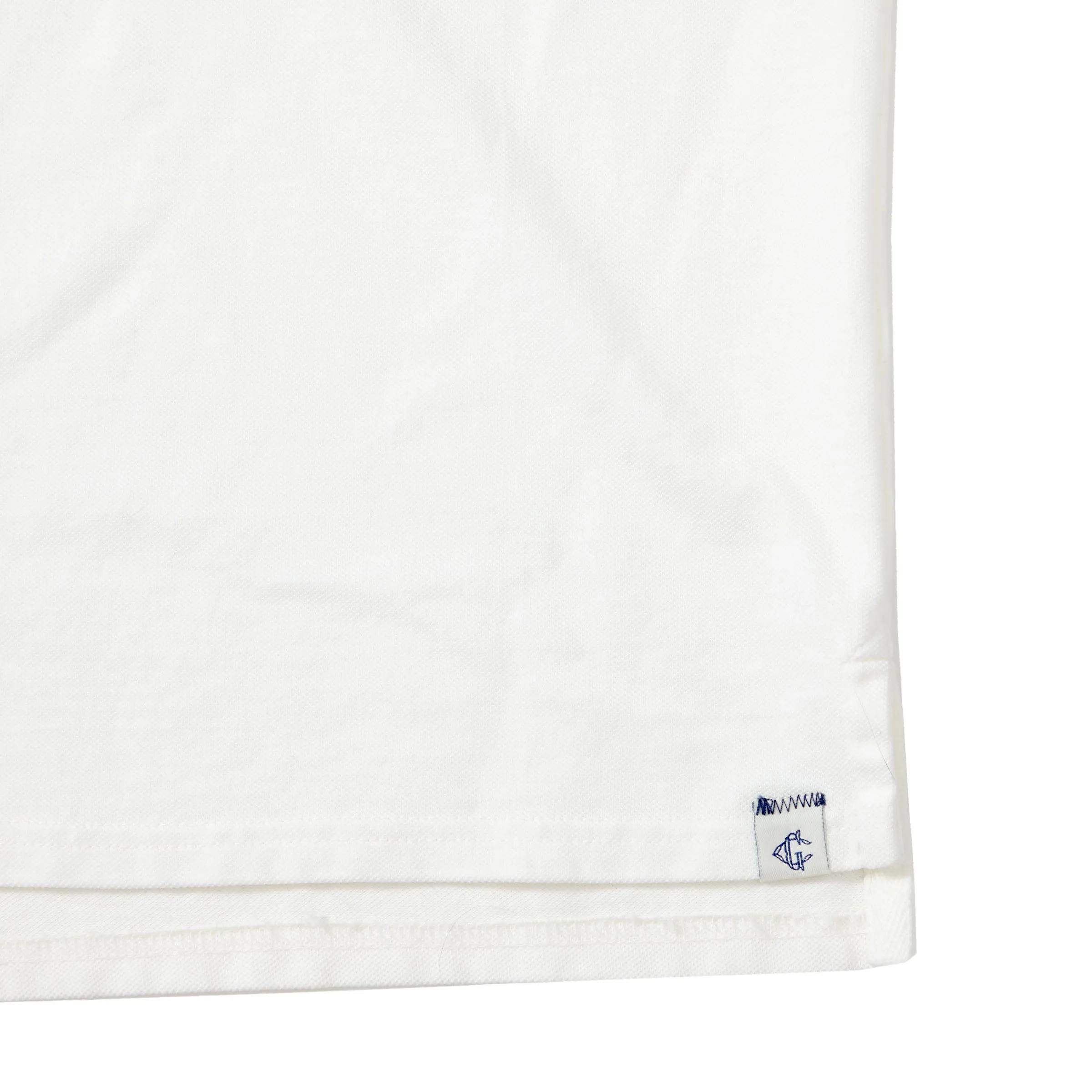 Rutger Pique Polo - Snow White (Final Sale)*