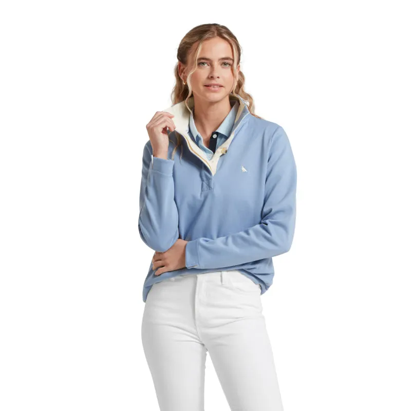 Schoffel Sandown Ladies Sweatshirt - Denim Blue