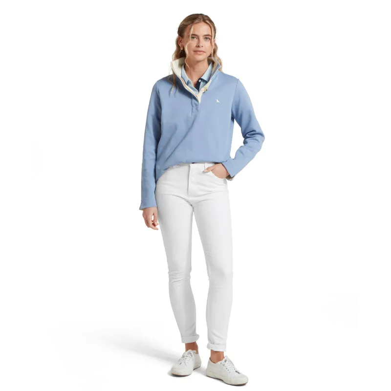 Schoffel Sandown Ladies Sweatshirt - Denim Blue