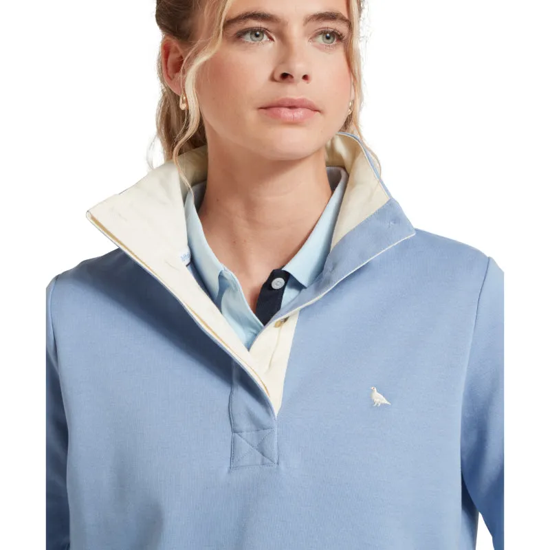 Schoffel Sandown Ladies Sweatshirt - Denim Blue