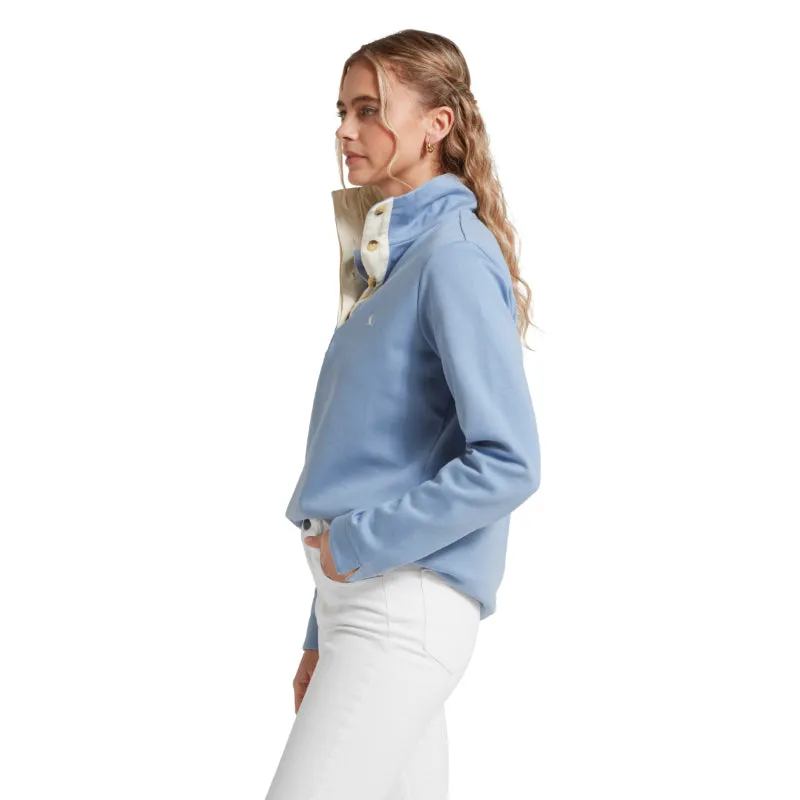 Schoffel Sandown Ladies Sweatshirt - Denim Blue