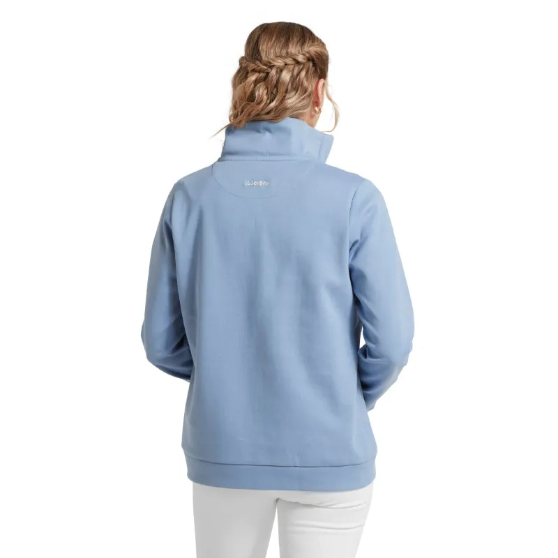 Schoffel Sandown Ladies Sweatshirt - Denim Blue