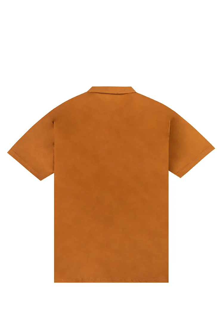 Script Half-Zip Shirt