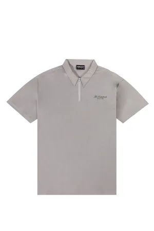 Script Half-Zip Shirt