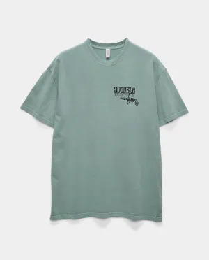 S/Double - World Wide Roots T-Shirt - Washed Sage
