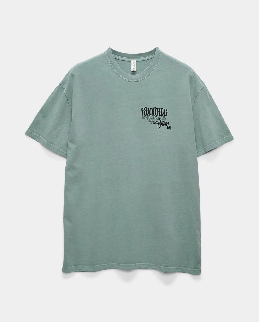 S/Double - World Wide Roots T-Shirt - Washed Sage