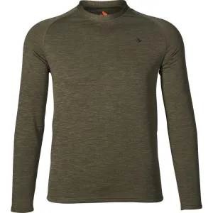 Seeland Active Mens Long Sleeve Top - Pine Green
