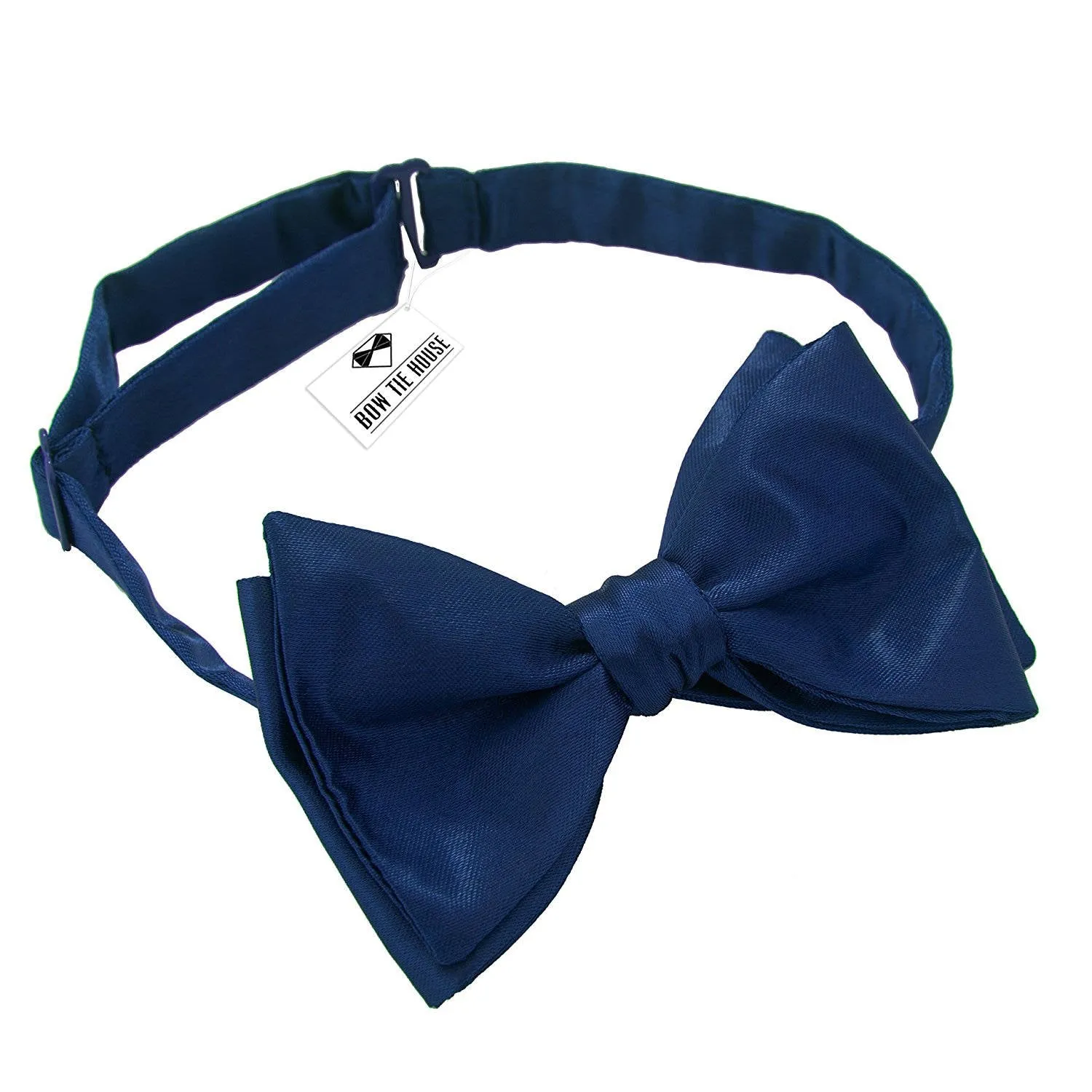 Self Tie Dark Blue Bow Tie