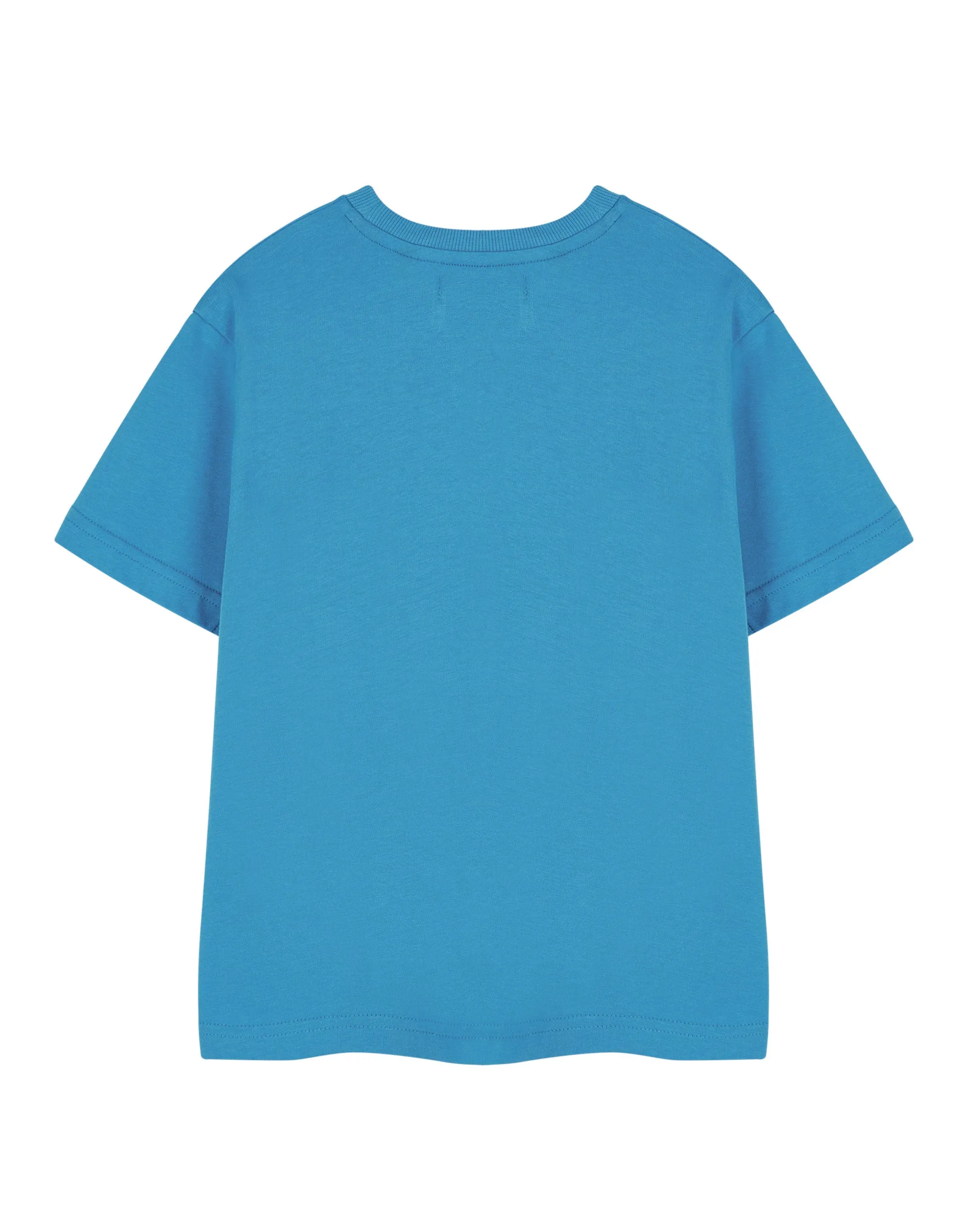 Sonic the Hedgehog Big Face Boys Blue Short Sleeved T-Shirt