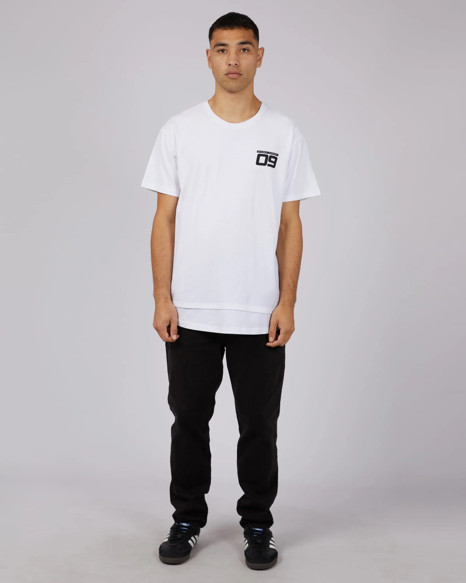 Speed Scoop Tee White