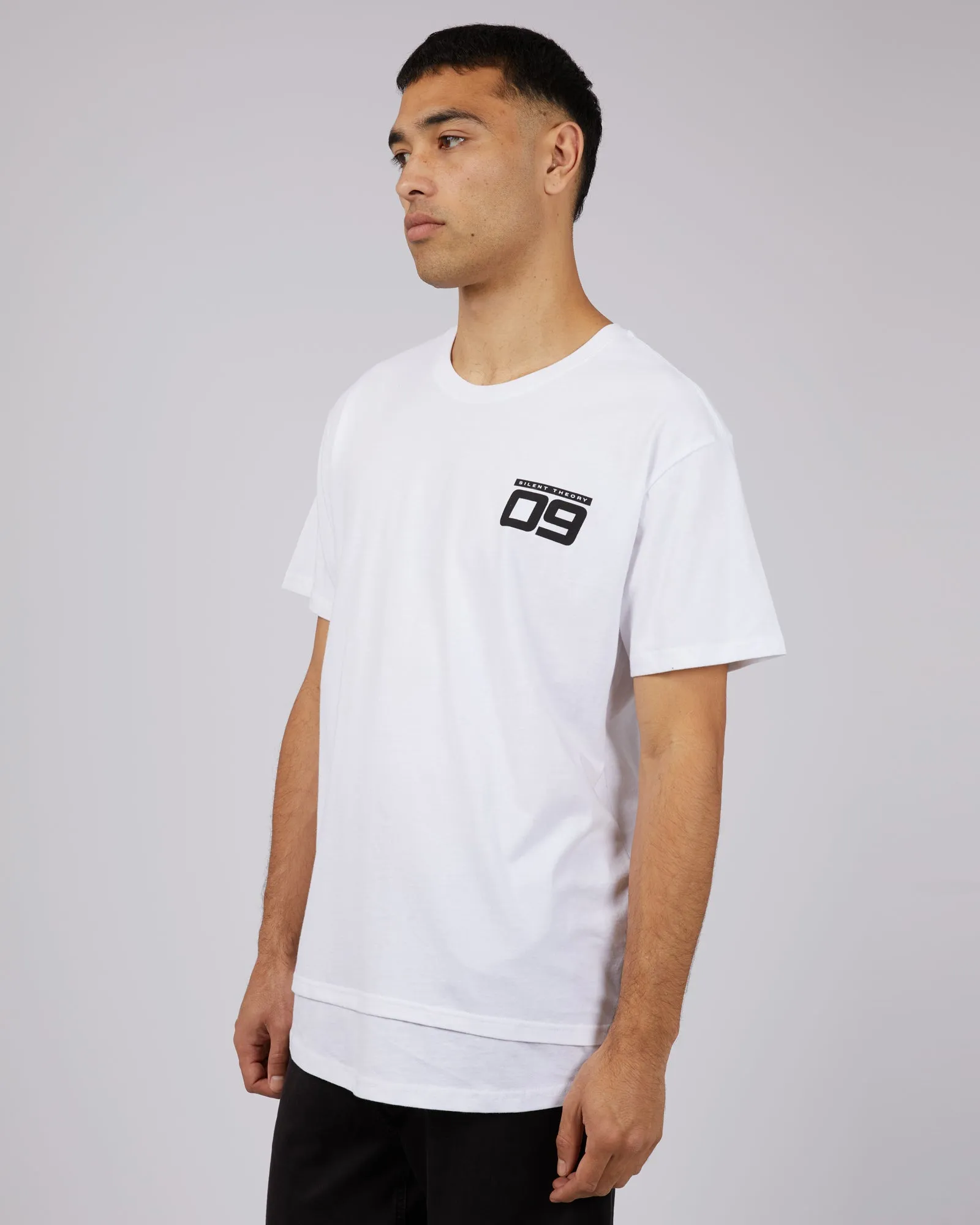 Speed Scoop Tee White