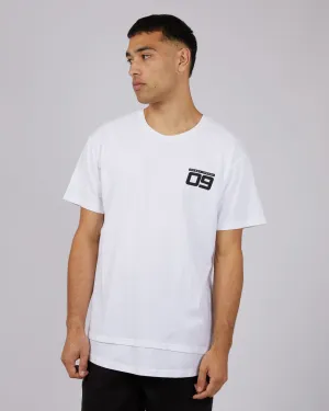 Speed Scoop Tee White