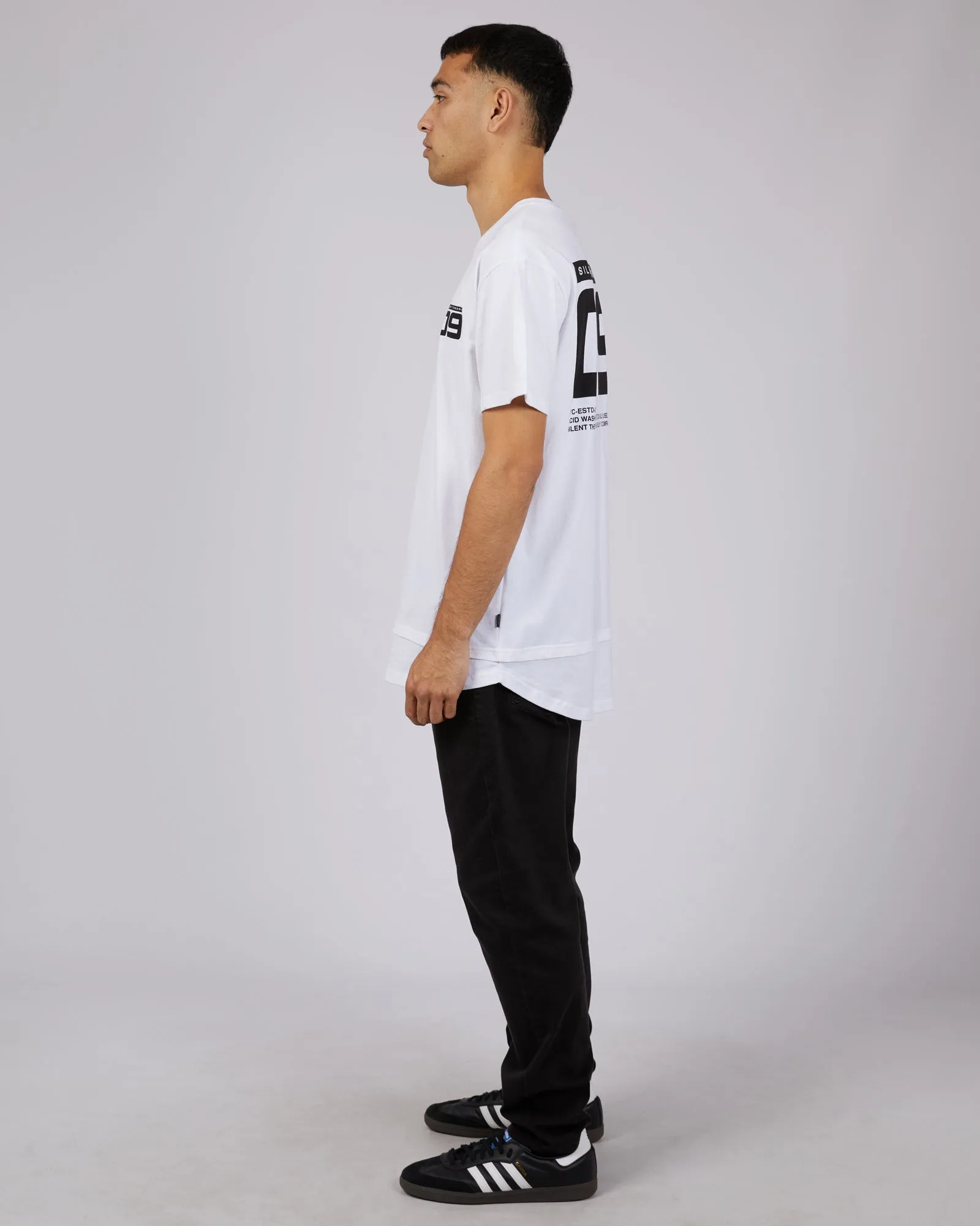 Speed Scoop Tee White