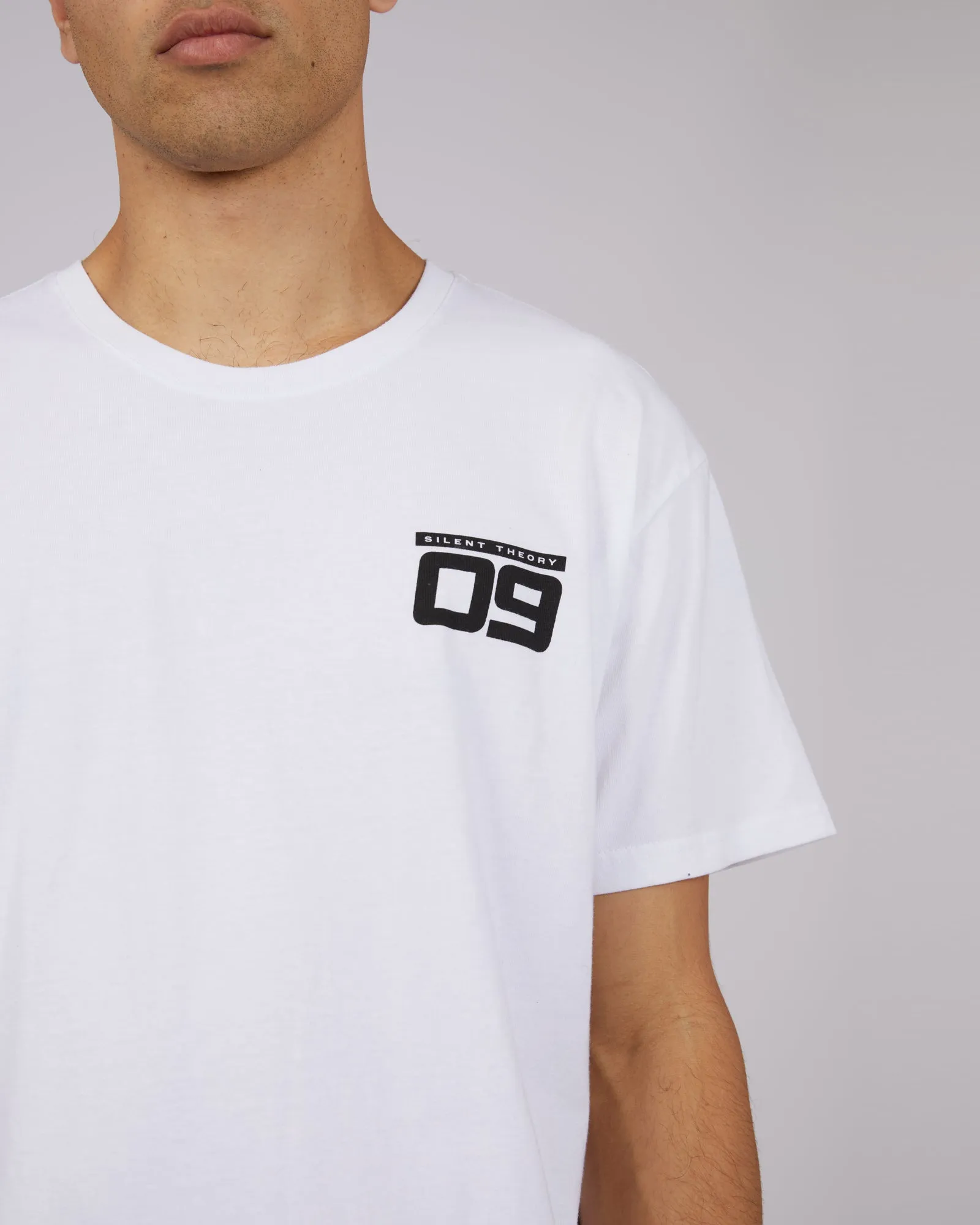 Speed Scoop Tee White