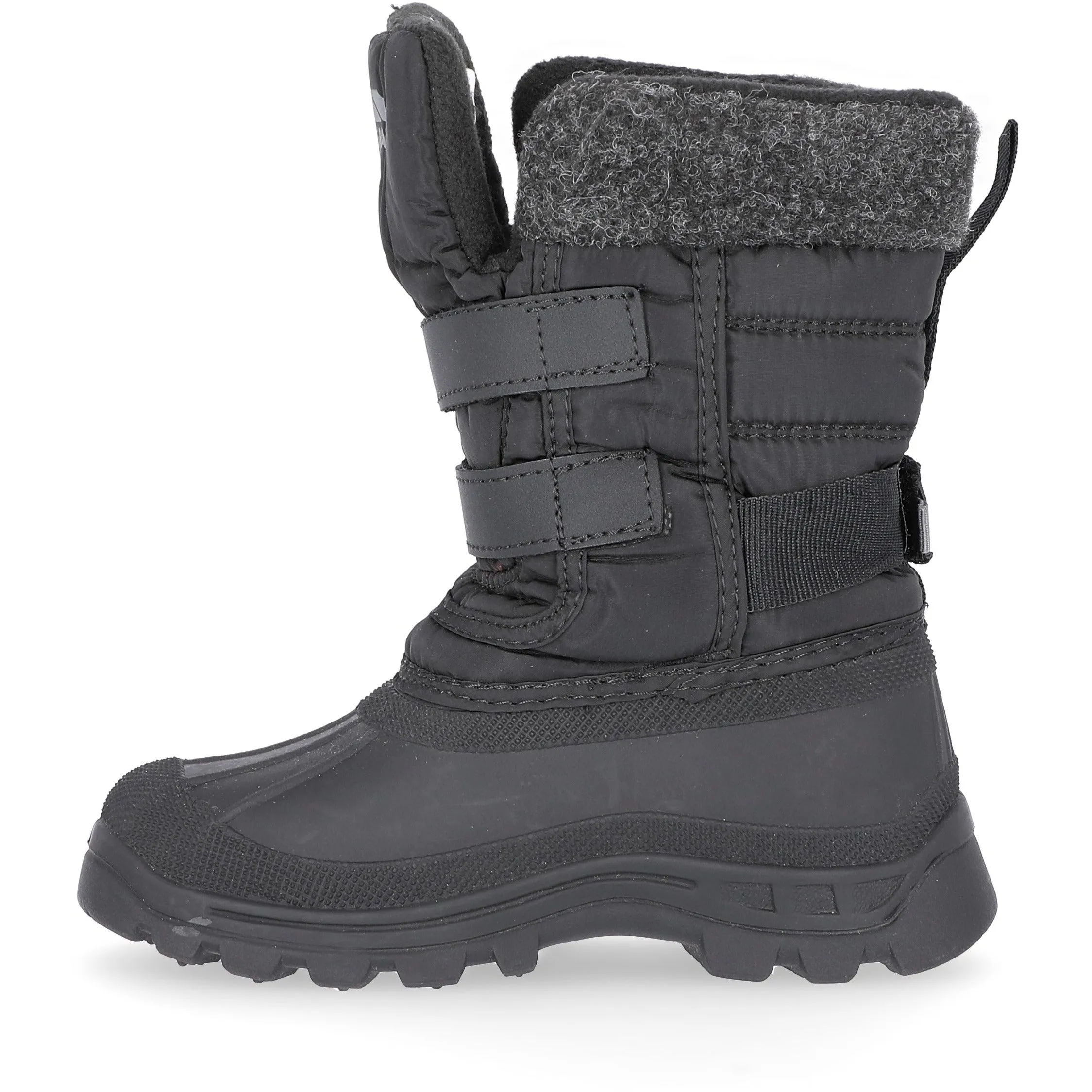 Strachan 2 Boys' Waterproof Snow Boots in Black