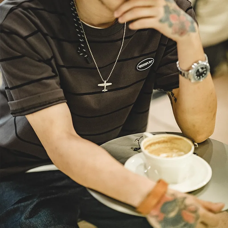 Summer Street Style Round Neck Shirt