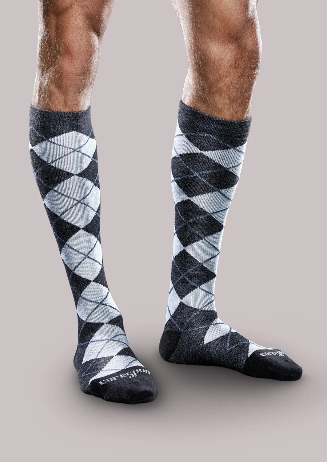 Therafirm® 15-20mmHg* Core-Spun Patterned Support Socks