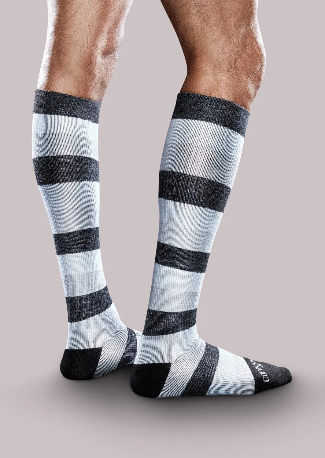 Therafirm® 15-20mmHg* Core-Spun Patterned Support Socks