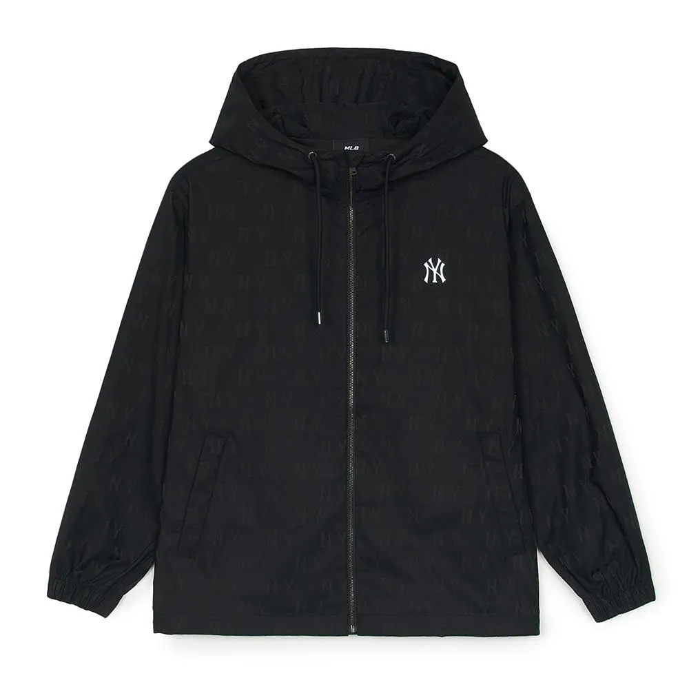 Tone-On-Tone Classic Jacquard Monogram Windbreaker  New York Yankees