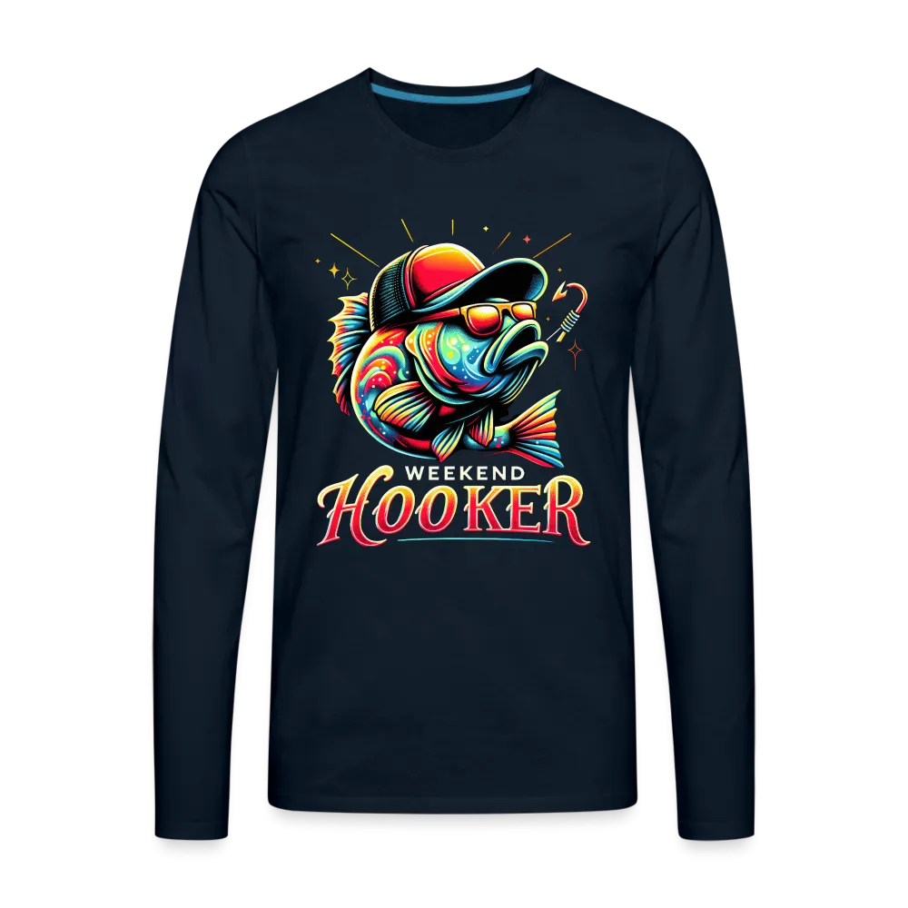 Weekend Hooker Fishing Men's Premium Long Sleeve T-Shirt