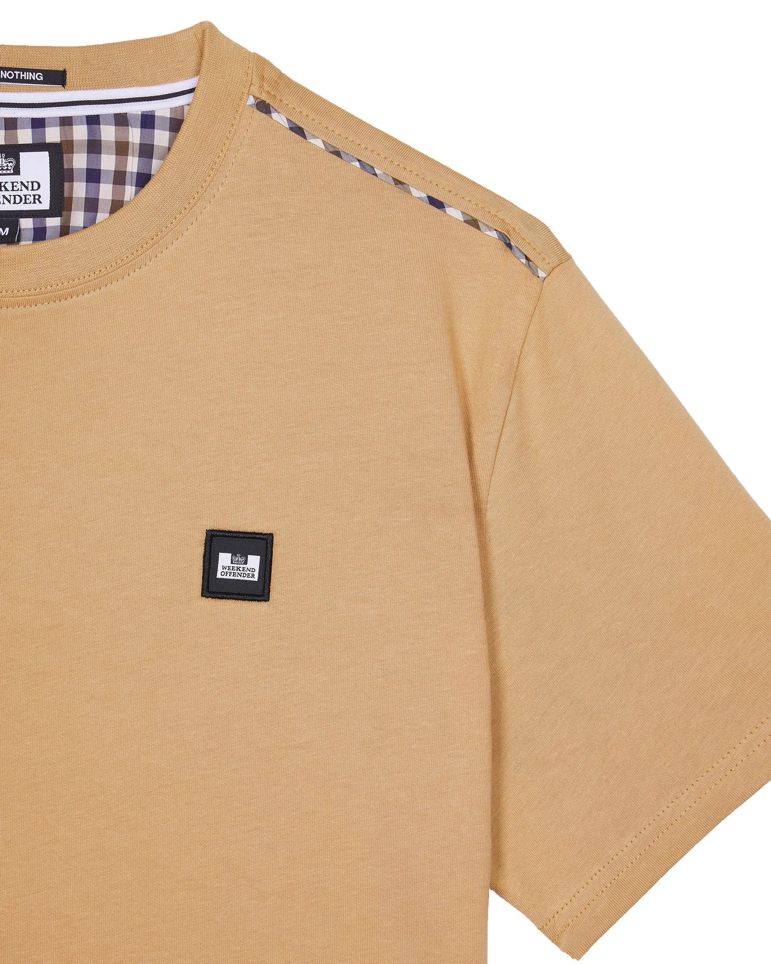 Weekend Offender Manuel 100% Cotton T-Shirt - COGNAC Brown
