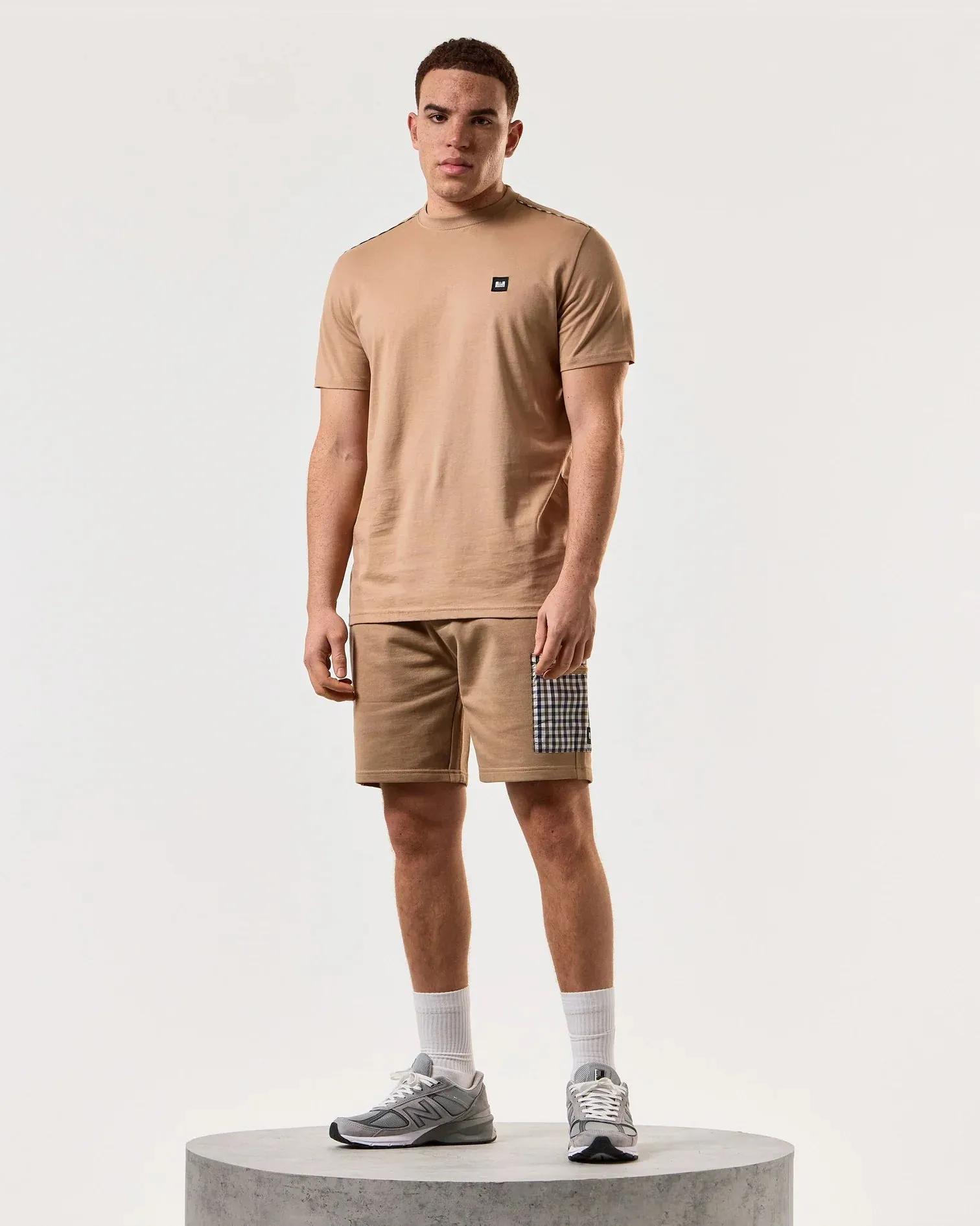 Weekend Offender Manuel 100% Cotton T-Shirt - COGNAC Brown