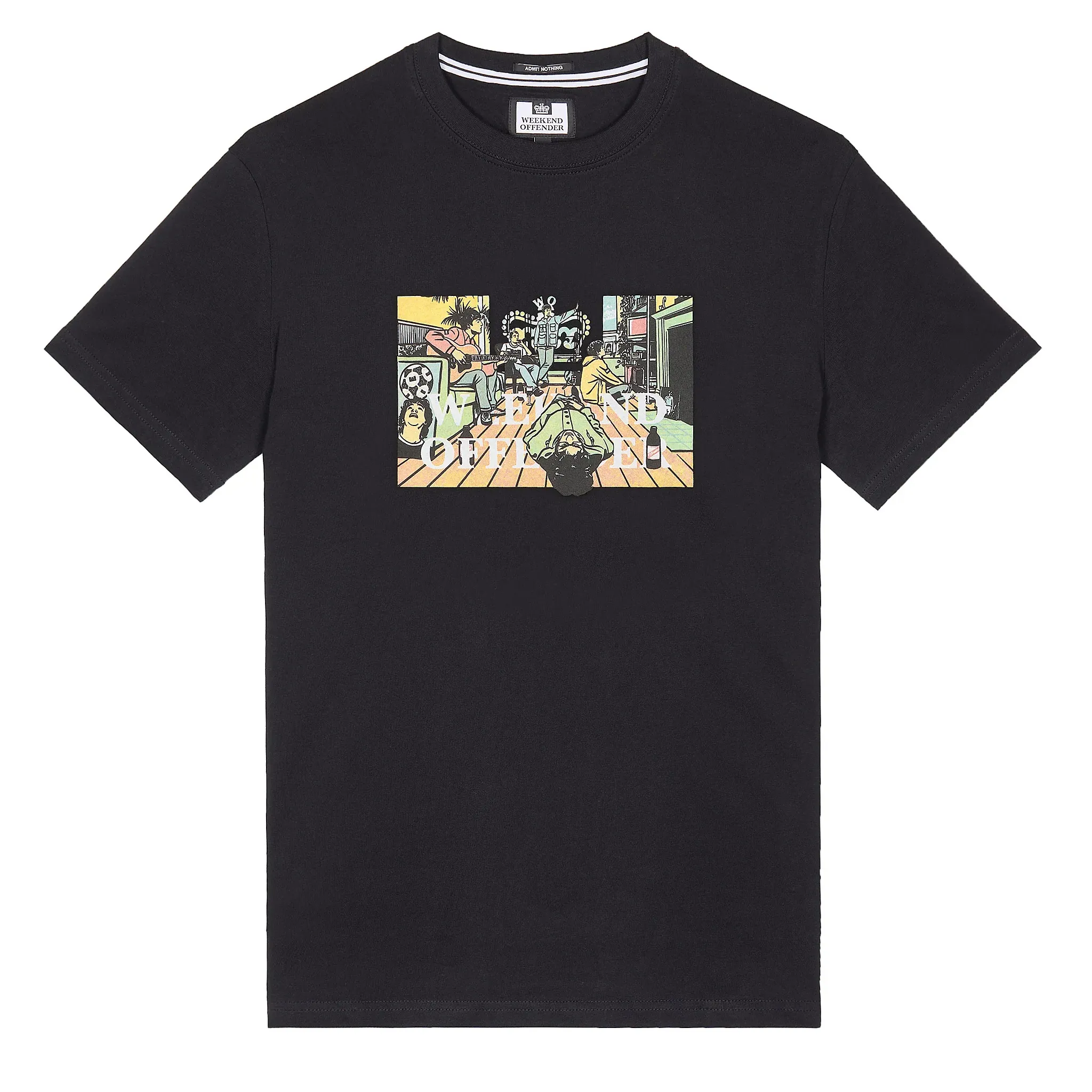 Weekend Offender Stratford T-Shirt Black