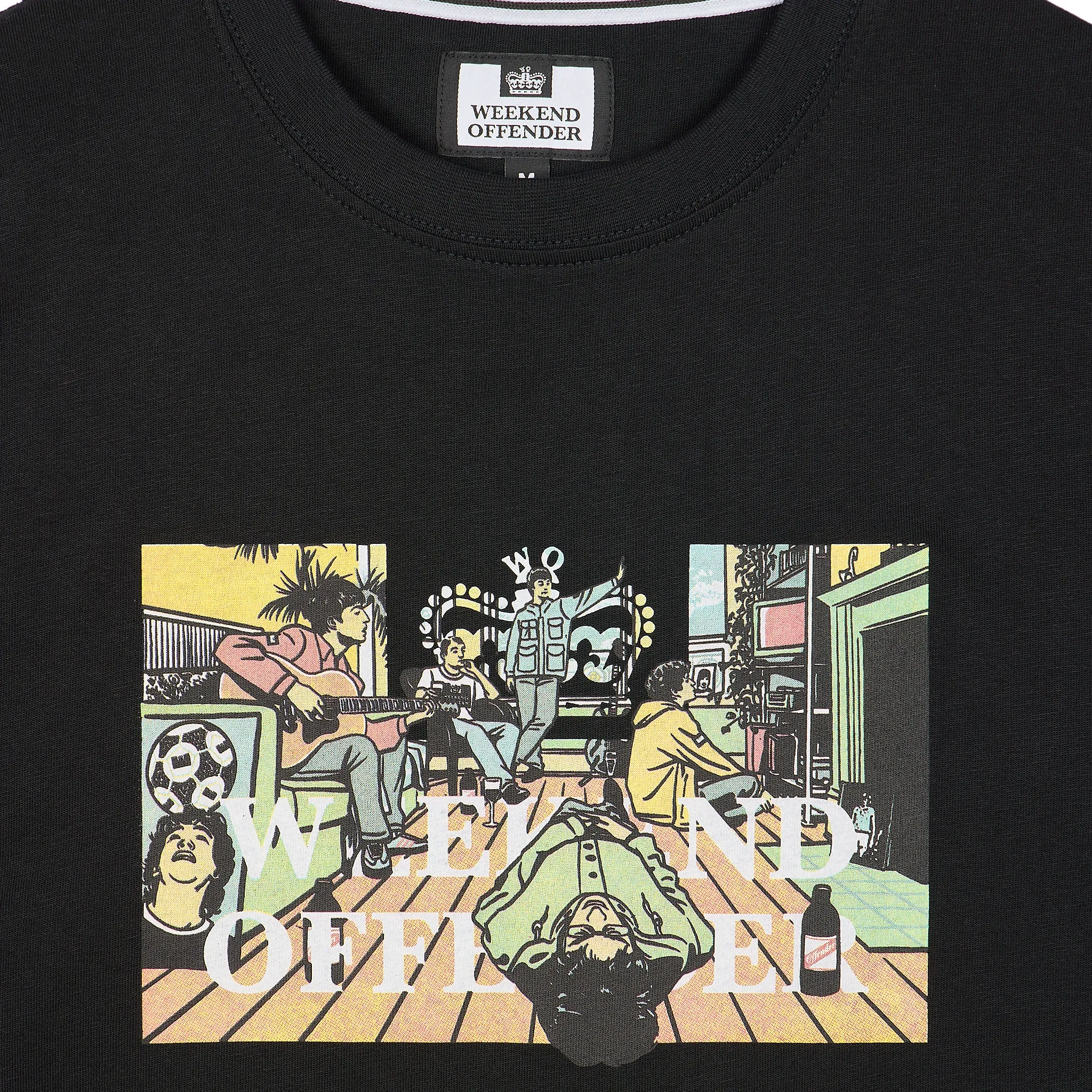 Weekend Offender Stratford T-Shirt Black