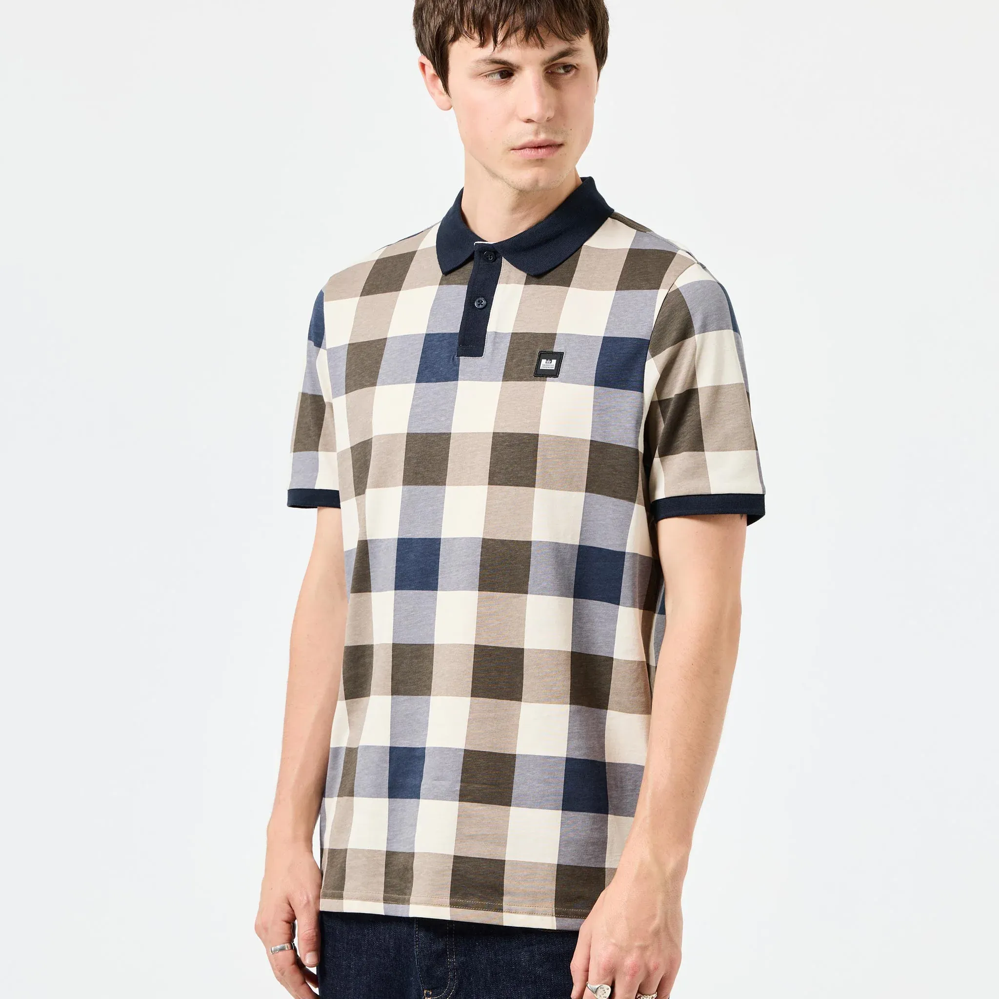 Weekend Offender Ulmen Polo Shirt Check