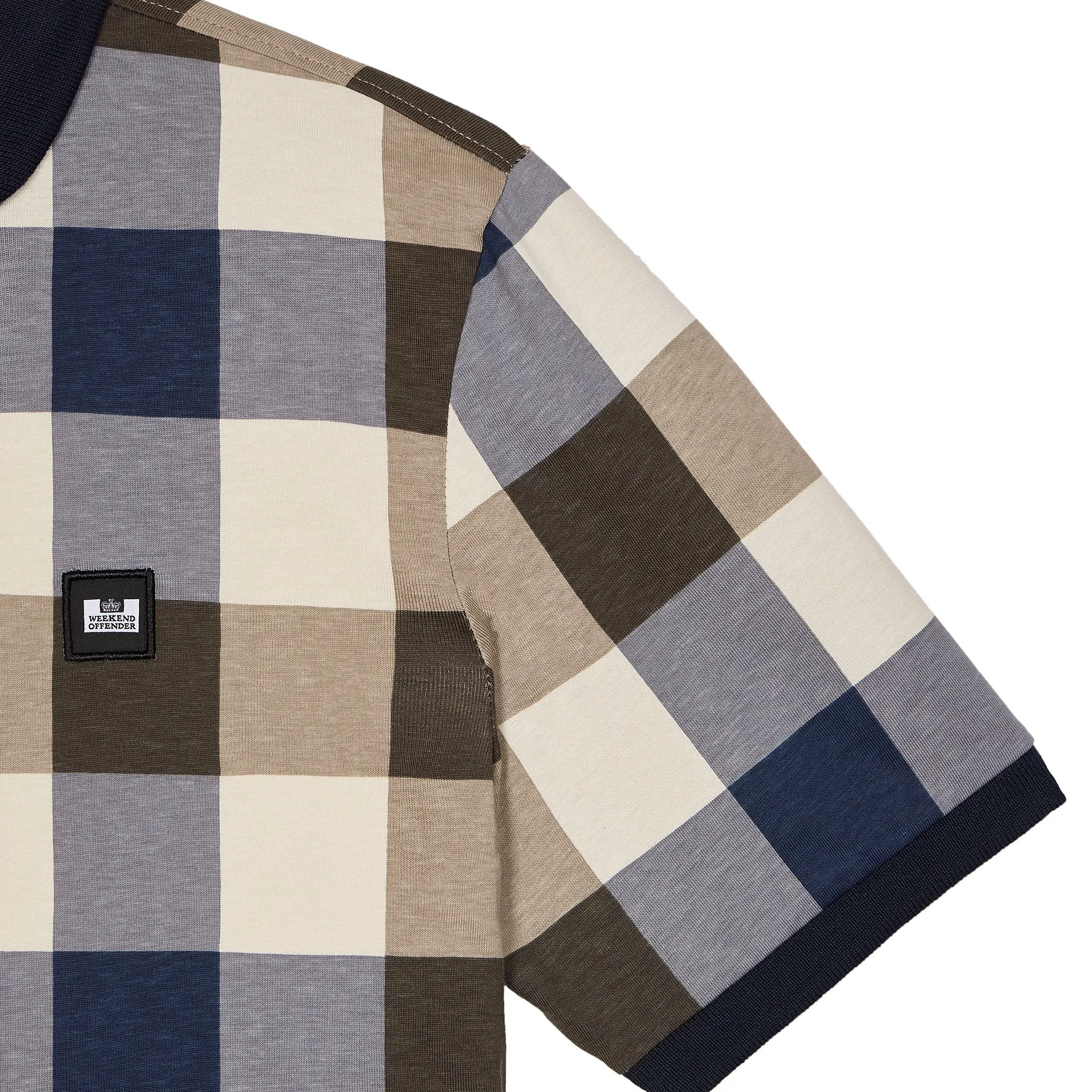 Weekend Offender Ulmen Polo Shirt Check