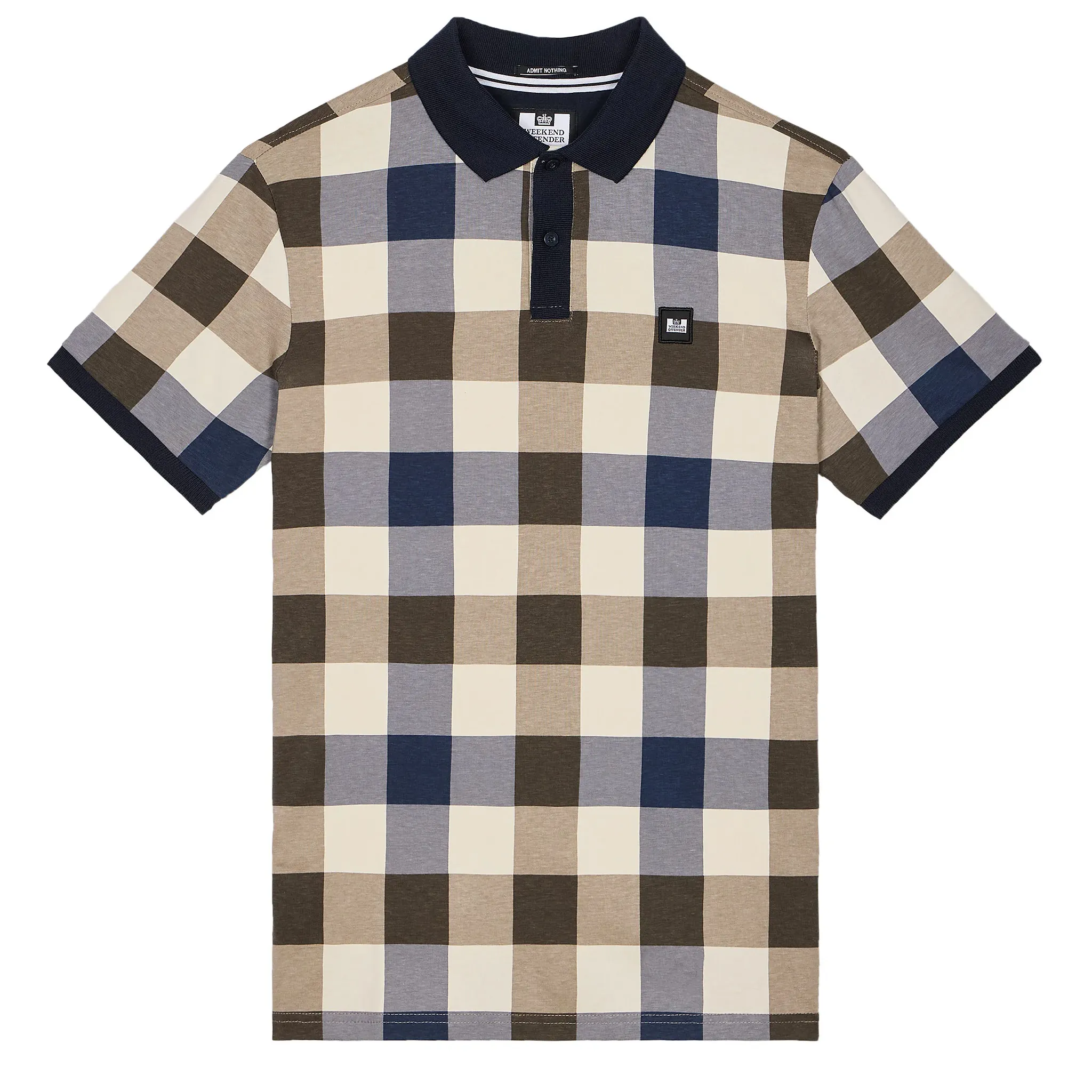 Weekend Offender Ulmen Polo Shirt Check