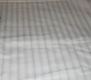 White linen with satin stripes / herringbones & very slight lurex yarn-58? wide