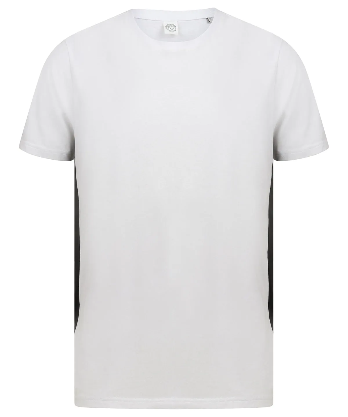 White/Black - Unisex contrast T