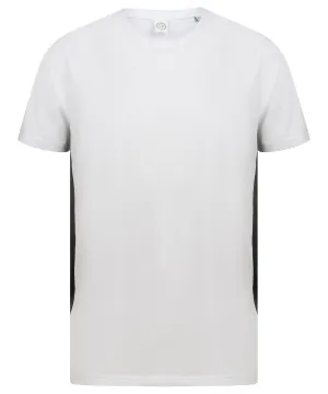 White/Black - Unisex contrast T